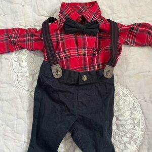 Baby boy Christmas outfit